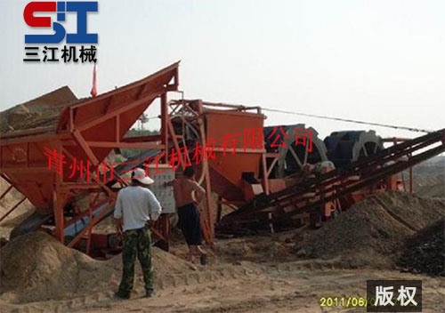 篩沙、洗沙生產(chǎn)線