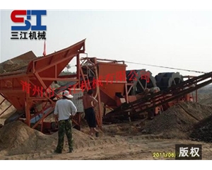 篩沙、洗沙生產(chǎn)線